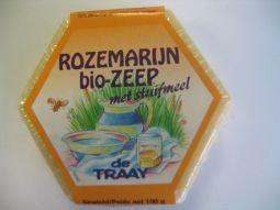 de Traay Traay Zeep rozemarijn/stuifmeel bio 100 Gram