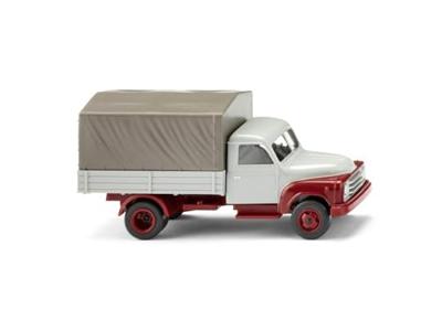 Wiking 034504 H0 Vrachtwagen Hanomag L 28 laadbak - venstergrijs Wiking 034504 H0 Vrachtwagen Hanomag L 28 laadbak - venstergrijs
