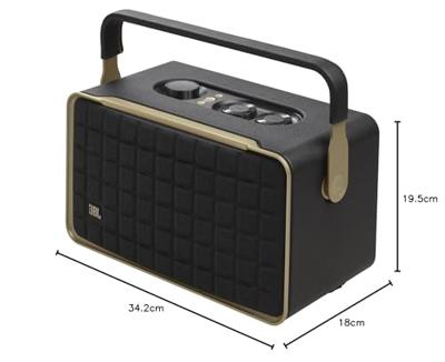 JBL Authentics 300 Wifi speaker Zwart - thumbnail