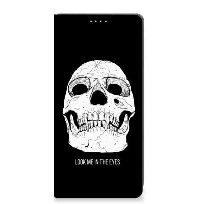 Mobiel BookCase Xiaomi 12T | 12T Pro Skull Eyes Mobiel BookCase Xiaomi 12T | 12T Pro Skull Eyes