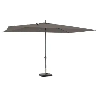Parasol rectangle 400x300 cm - taupe zonder voet Parasol rectangle 400x300 cm - taupe zonder voet
