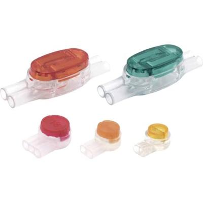 Quadrios 1905C140 Draadconnector Flexibel: - Massief: - Aantal polen: 2, 3, 4 25 onderdelen Geel, Rood, Blauw Quadrios 1905C140 Draadconnector Flexibel: - Massief: - Aantal polen: 2, 3, 4 25 onderdelen Geel, Rood, Blauw