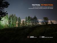 Fenix Light PD32R Zaklamp werkt op een accu LED 1400 lm 136 g - thumbnail