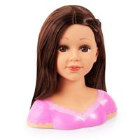Bayer Design Make-up- en haarstyling-hoofd (Bruin) - thumbnail