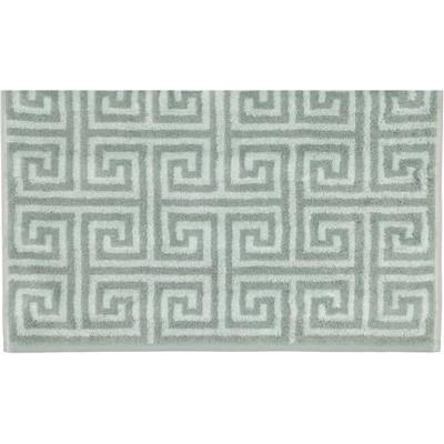 Cawö Cawo Noblesse Elegance Allover print Washandje 16/22 nordic green