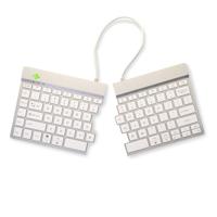 R-GO Tools Split Break Toetsenbord Bluetooth QWERTY, US-Engels Wit Ergonomisch - thumbnail
