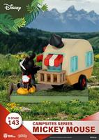 Disney D-Stage Campsite Series PVC Diorama Mickey Mouse 10 cm - thumbnail