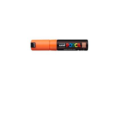 Uni-Posca Posca marker, afm pc-8k, lijndikte 8 mm, breed, oranje, 1 stuk