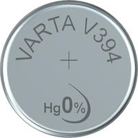 Varta – V394 – batterij niet oplaadbaar (zilver, knop/hoek, 1,55 V, 56 mAh, roestvrij staal, 3,6 mm) - thumbnail