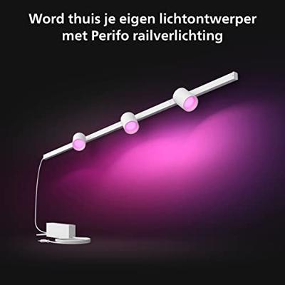 Philips Hue Perifo - White and color set van 3 wandspots wit - 929003117801
