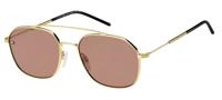 Tommy Hilfiger TH 1599/S EYR GOLD Unisex Zonnebril 55x18x140 - thumbnail