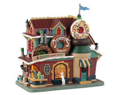 Danny'S Donuts en Coffee Kersthuisje LEMAX - Lemax