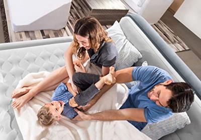 Intex 64448ND DuraBeam UltraPlushHeadboard Luchtbed (l x b x h) 236 x 152 x 86 cm Wit, Grijs