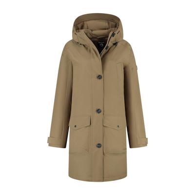 Travelin&apos; women - Parka - Bruin - Maat