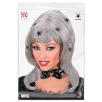 Pruik Spiderlady met spinnen - thumbnail