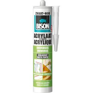 Acrylaatkit Universeel Zwart Koker 300 ml Bison - Bison