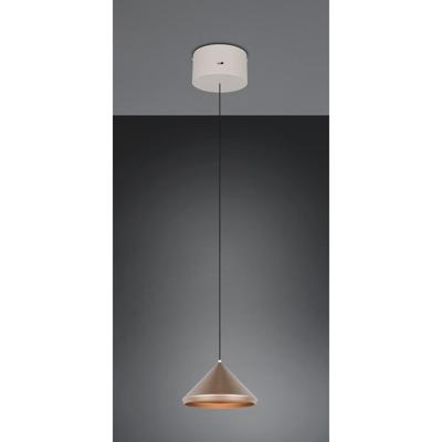 Trio Moderne hanglampLaguna Ø 18cm koffie bruin - 336210165