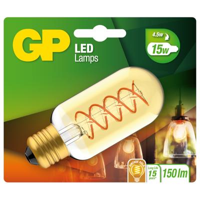 GP LED lamp E27 4,5W 250Lm T45 vintage gold