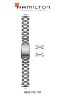 Horlogeband Hamilton H605.705.108 / H695705108 Staal 20mm - thumbnail