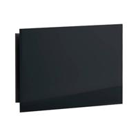 Sunshower Ventilatierooster Rechthoek 11x5 cm Zwart Glas (2 stuks) - thumbnail