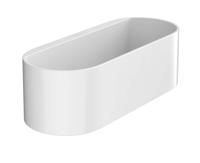 Bundelset Handdouche HansGrohe WallStoris Thermostaat Glijstang en Opbergset Mat Wit - thumbnail