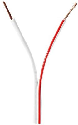Speaker-Kabel | 2x 1,50 mm2 | 15,0 m | Folieverpakking | Wit Speaker-Kabel | 2x 1,50 mm2 | 15,0 m | Folieverpakking | Wit
