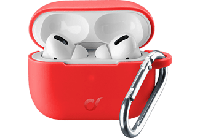 cellularline Bounce Soft Touch Siliconen AirPod hoes met haak voor Apple AirPods Pro Rood - thumbnail