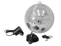 Eurolite EUROLITE spiegelbol Set 30cm met LED Spot - thumbnail