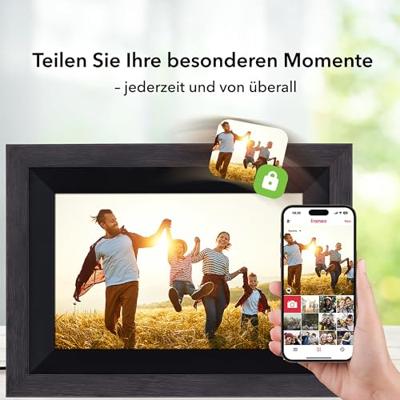 Rollei Smart Frame WiFi 105 Wooden Bl Rollei Smart Frame WiFi 105 Wooden Bl