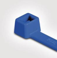 HellermannTyton 116-08016 T80R-N66-BU-C1 Kabelbinder 210 mm 4.60 mm Blauw 100 stuk(s) - thumbnail
