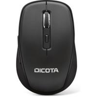 Draadloze Bluetooth-muis Dicota D31980 Zwart 1600 dpi - thumbnail