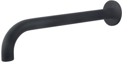 Saqu Universal inbouw uitloop 30cm mat zwart