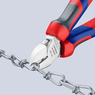 Knipex Zijsnijtang | 160 mm Lengte | Meer-Componentengrepen | Verchroomd - 70 05 160 SB - thumbnail