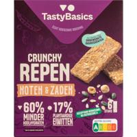 TastyBasics Crunchy less carb repen noten & zaden 138 Gram - thumbnail