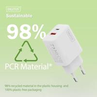 Digitus DA-10301 USB-oplader 30 W 1x USB-A, 1x USB-C Wit - thumbnail