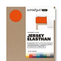 Schlafgut Schlafgut EASY Jersey Elasthan Hoeslaken M - 120x200 - 130x220 269 Red Mid - thumbnail