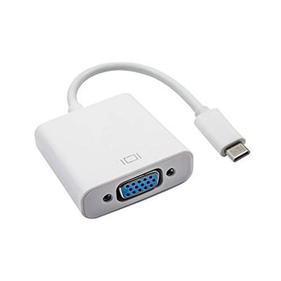 AKYGA AK-AD-55 USB C stekker naar VGA bus adapter converter kabel 15 cm