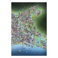 Legpuzzel Nederland in Vogelvlucht, 1000st. - thumbnail