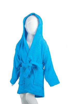 The One Kinder Badjas 340 gram Turquoise-152/164 The One Kinder Badjas 340 gram Turquoise-152/164