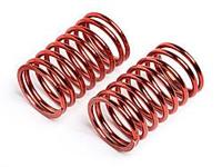 Shock spring 13.8x27x1.5mm 8.5coils (metallic red) - thumbnail
