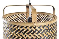 Plafondlamp DKD Home Decor Zwart Bruin 220 V 50 W (36 x 36 x 48 cm) - thumbnail