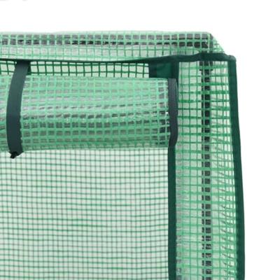 Plantenbak verhoogd met kashoes 120x40x123 cm rattanlook - thumbnail