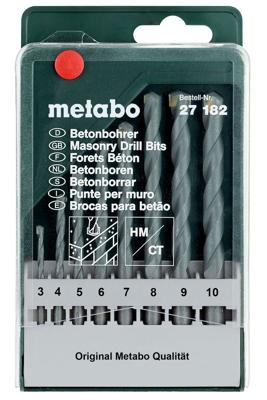 Metabo Accessoires borencassette, 8 betonboren - 627182000