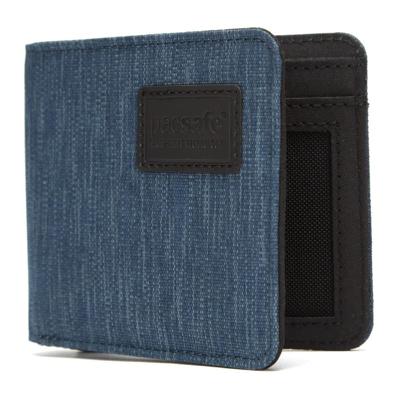 Pacsafe RFIDsafe Bifold Wallet Donkerblauw Pacsafe RFIDsafe Bifold Wallet Donkerblauw