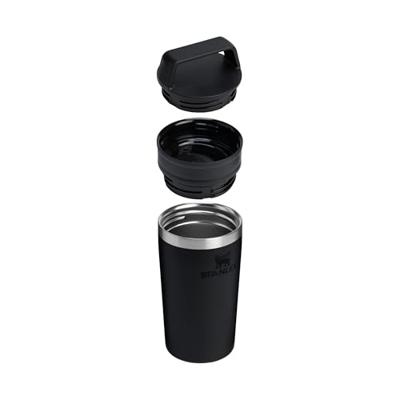 Stanley The Café-To-Go Travel Mug .35L / 12oz Drinkbeker Black 350ML - thumbnail