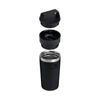 Stanley The Café-To-Go Travel Mug .35L / 12oz Drinkbeker Black 350ML - thumbnail