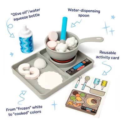 Melissa & Doug water WOW kookplaat speelset - thumbnail