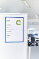 magnetoplan 1130303 Magnetisch frame Blauw DIN A4 - thumbnail