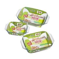 Pyrex Optimum Ovenschalen Set van 3 - thumbnail