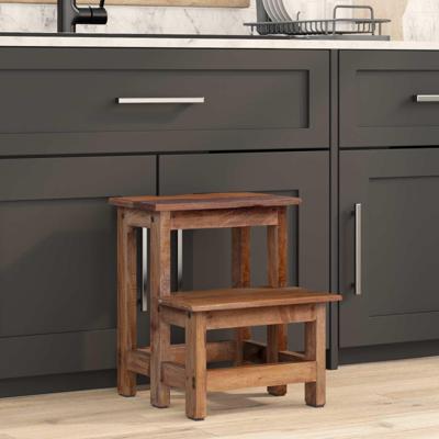 Kruk Naturel 37 x 37 x 46 cm Mahoniehout